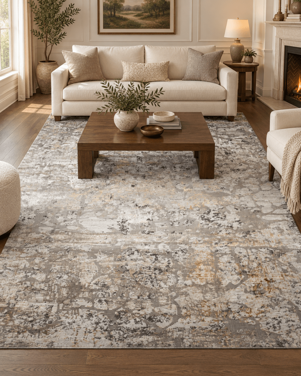 Icardi 1532 Gris Crema - Kodaz CarpetKodaz Carpet