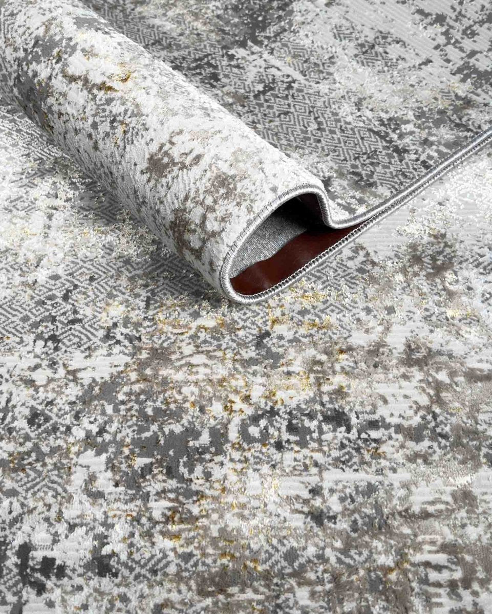 Icardi 1544A Gris Crema | Alfombra - Kodaz CarpetKodaz Carpet