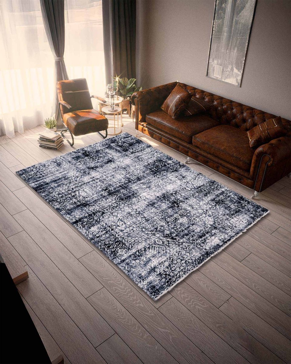 Kilim 003 Grey Negro - Kodaz CarpetKodaz Carpet