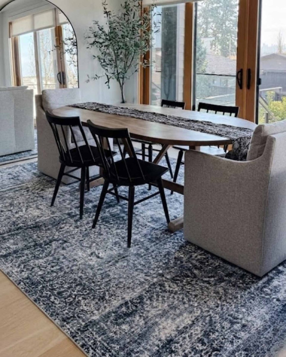 Kilim 003 Gris Negro - Kodaz CarpetKodaz Carpet
