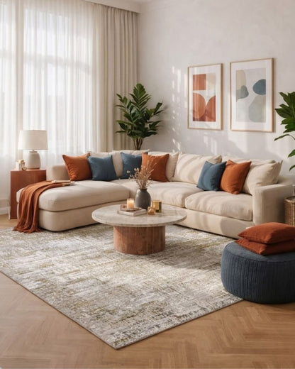 Loft 750 Crema Plateado - Kodaz CarpetKodaz Carpet