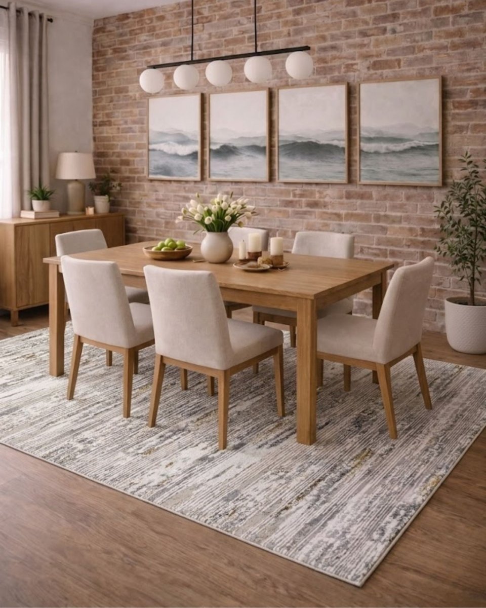 Loft 801 Crema Plateado - Kodaz CarpetKodaz Carpet