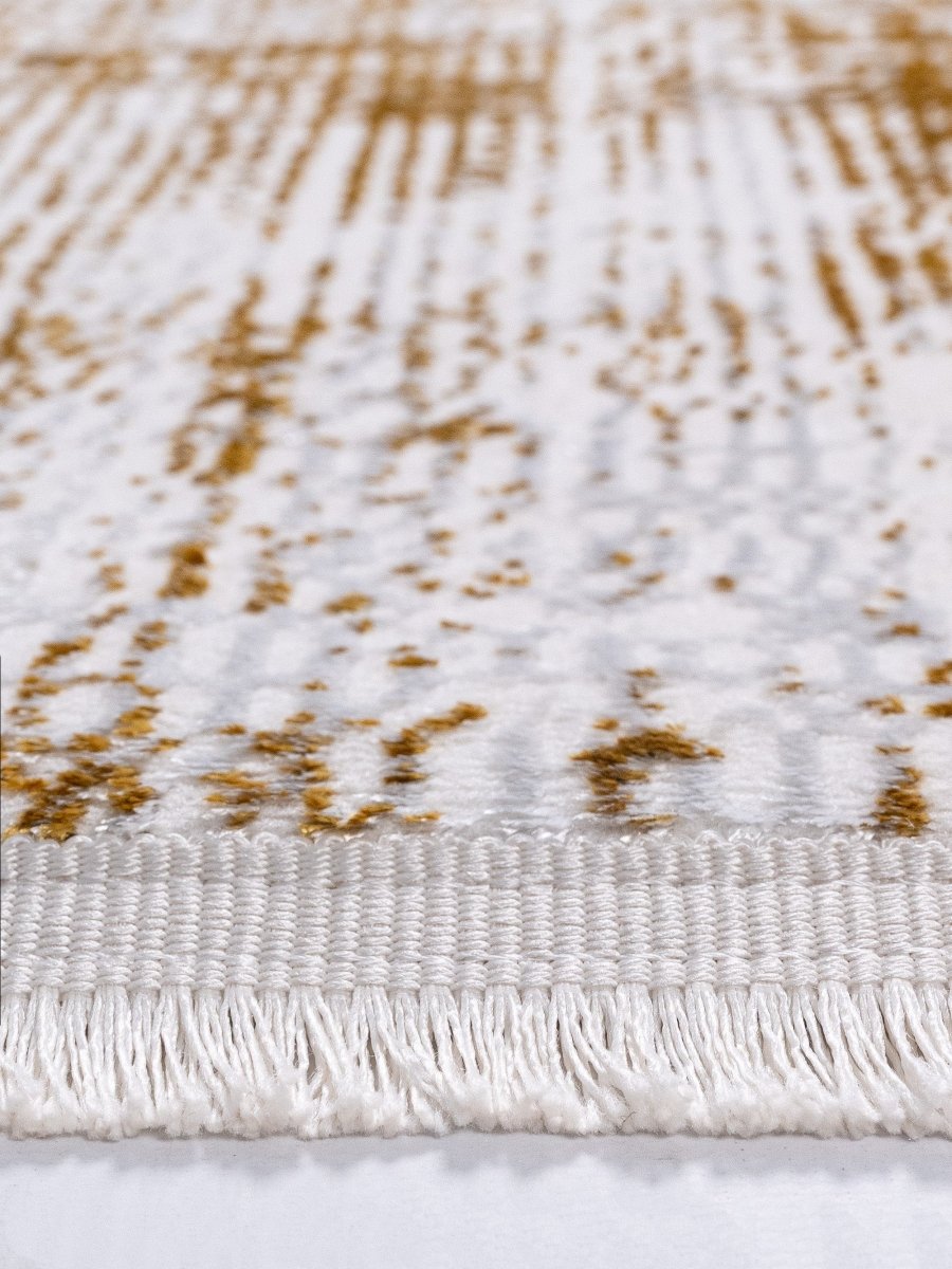 Lotus 255 Blanco Dorado - Kodaz CarpetKodaz Carpet