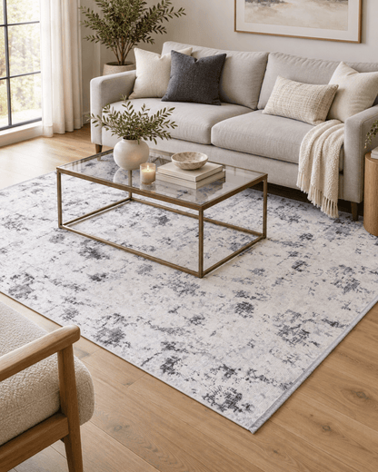 Lotus 2656 Blanco Anthracite - Kodaz CarpetKodaz Carpet