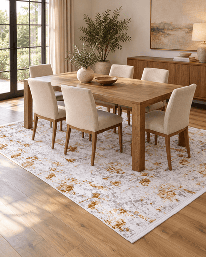 Lotus 2656 Blanco Dorado - Kodaz CarpetKodaz Carpet