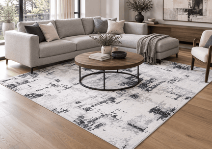 Lotus 291 Blanco Anthracite - Kodaz CarpetKodaz Carpet