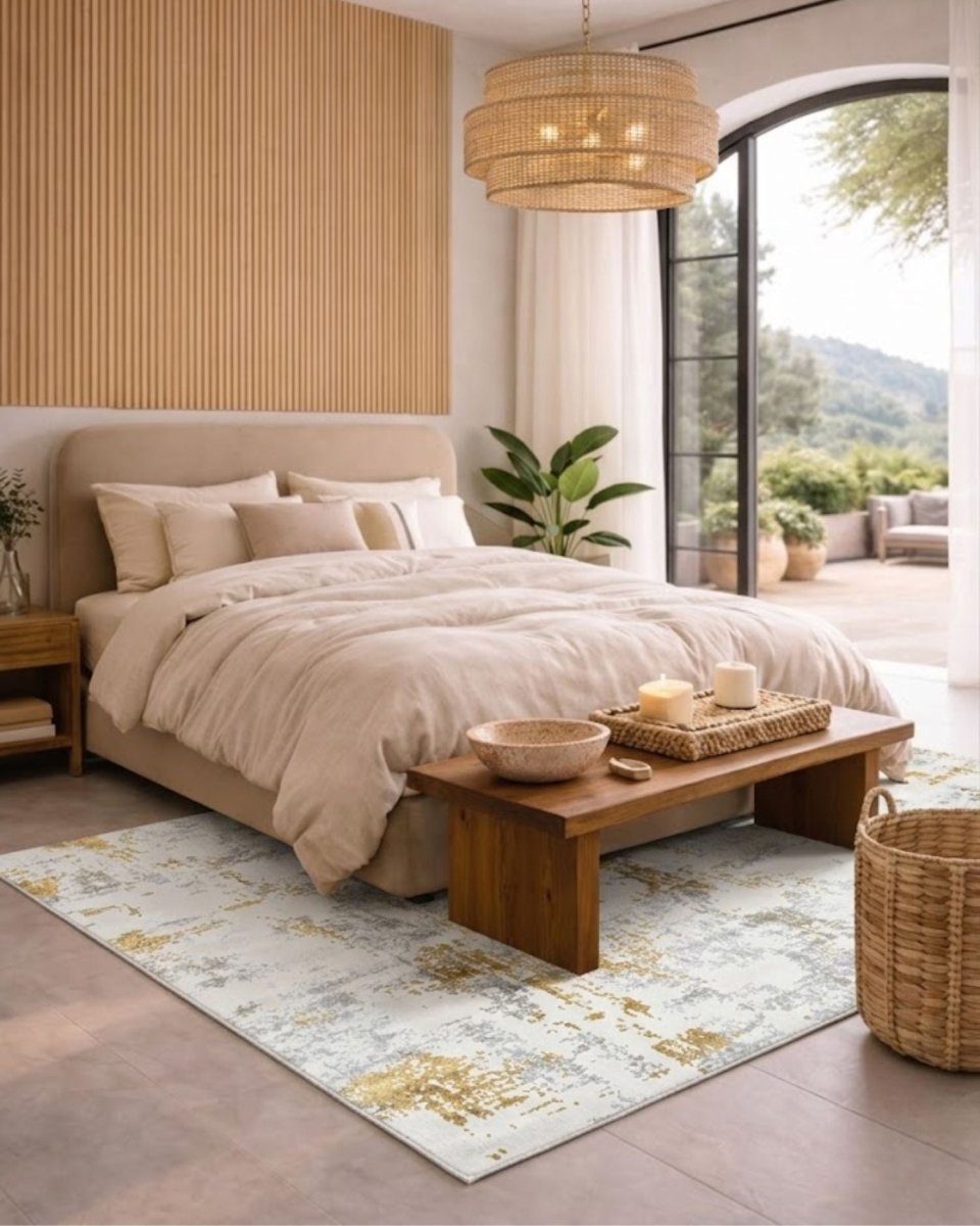 Lotus 291 Blanco Dorado - Kodaz CarpetKodaz Carpet