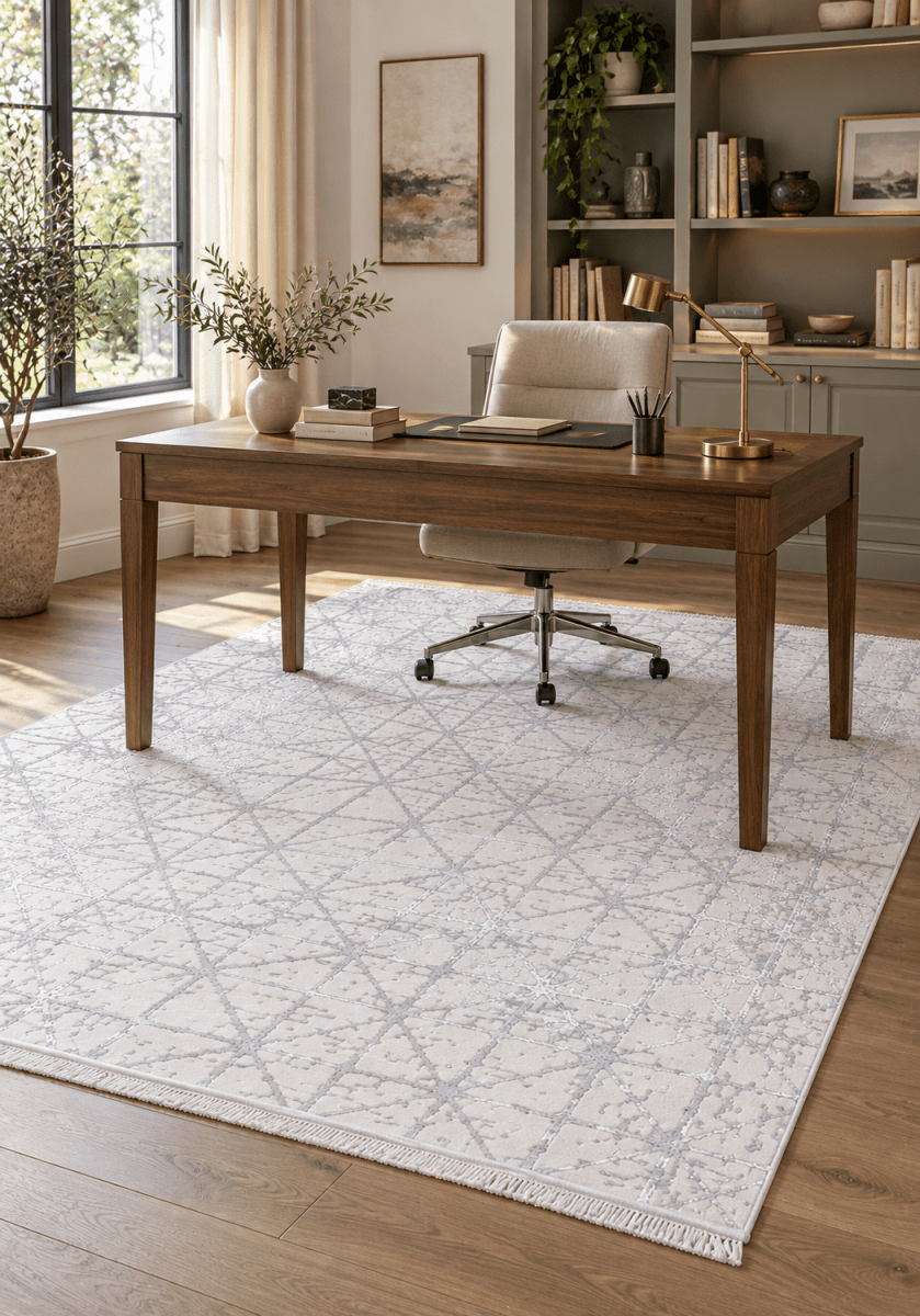 Lotus 330 Blanco - Kodaz CarpetKodaz Carpet