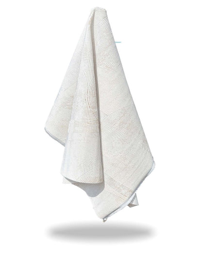Alfombra Lotus 427 Beige Plateado Kodaz Carpet