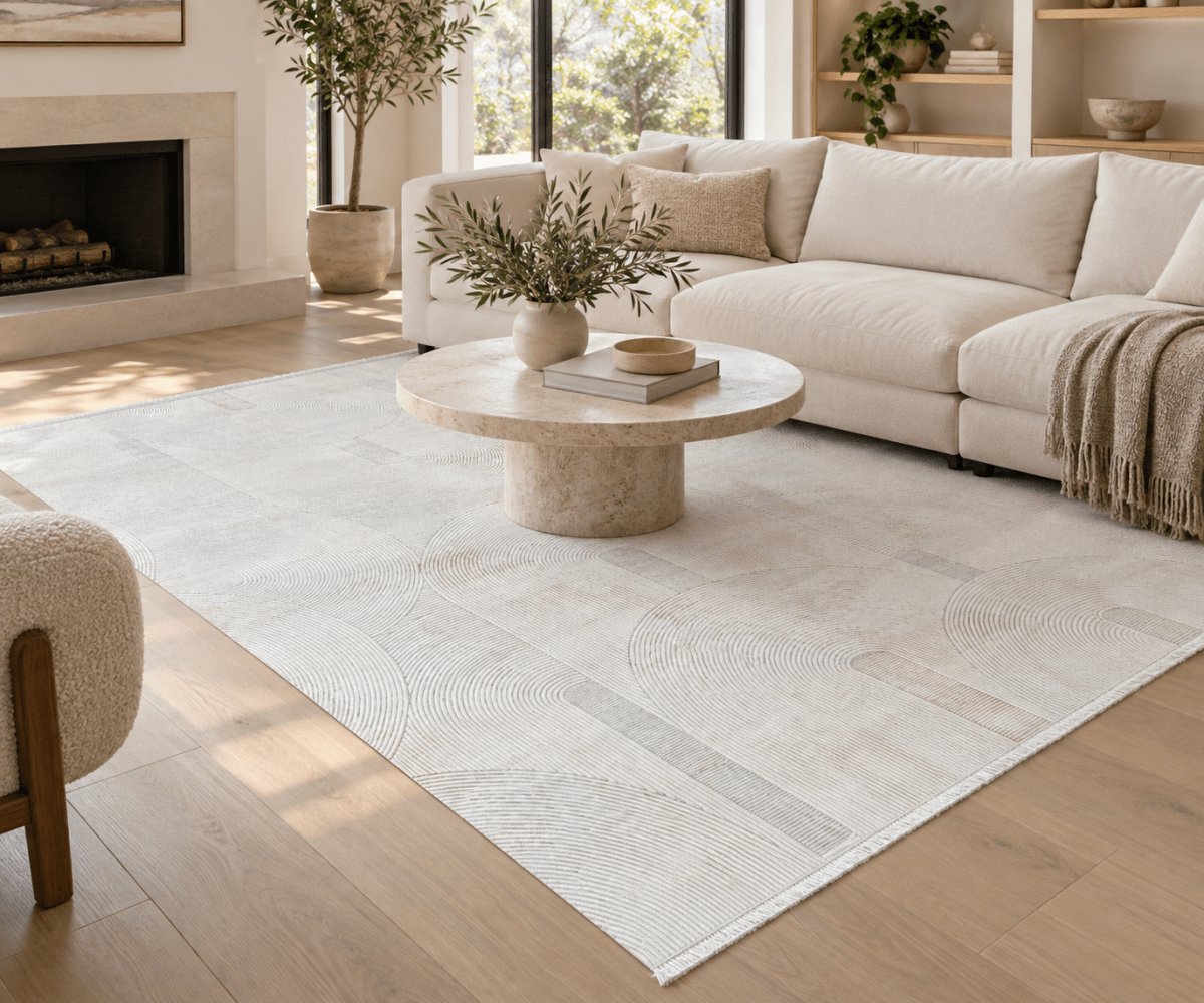 Lotus 427 Beige Plateado - Kodaz CarpetKodaz Carpet
