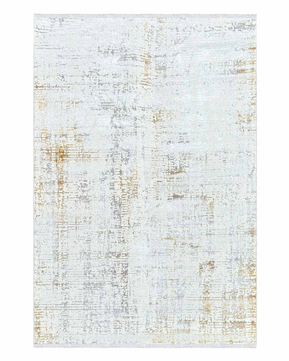 Alfombra Lotus 434 Blanco Dorado Kodaz Carpet