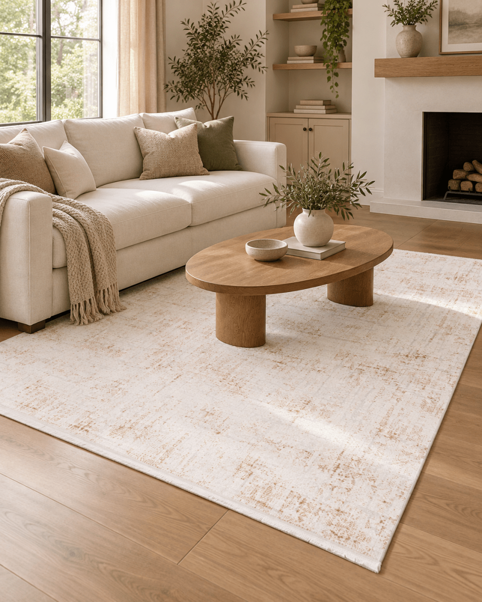 Lotus OS2323 Beige - Kodaz CarpetKodaz Carpet