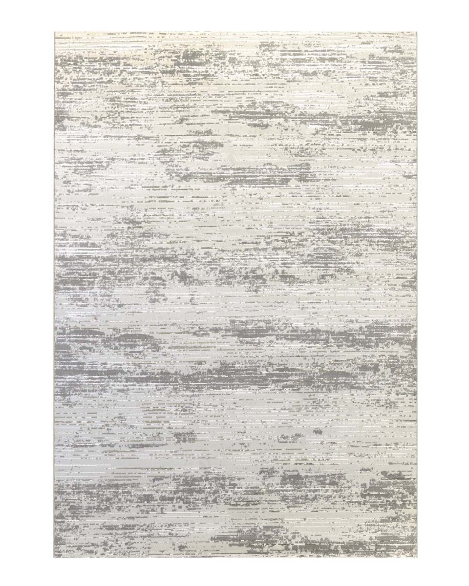 Alfombra Prada 377A Crema Plateado Kodaz Carpet