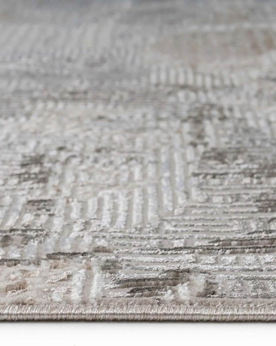 Alfombra Prada 1053A Beige Taupé Kodaz Carpet