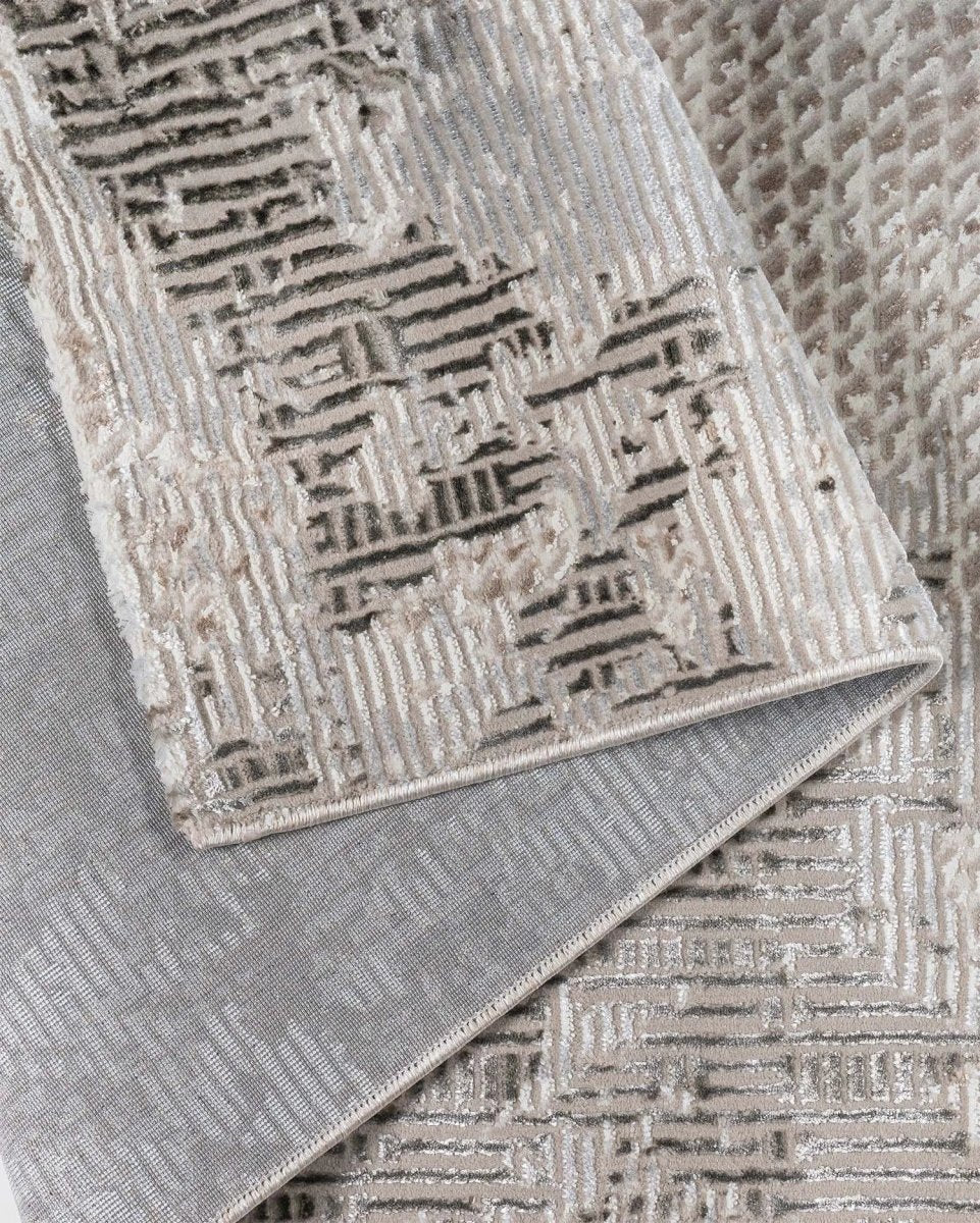 Alfombra Prada 1053A Beige Taupé Kodaz Carpet