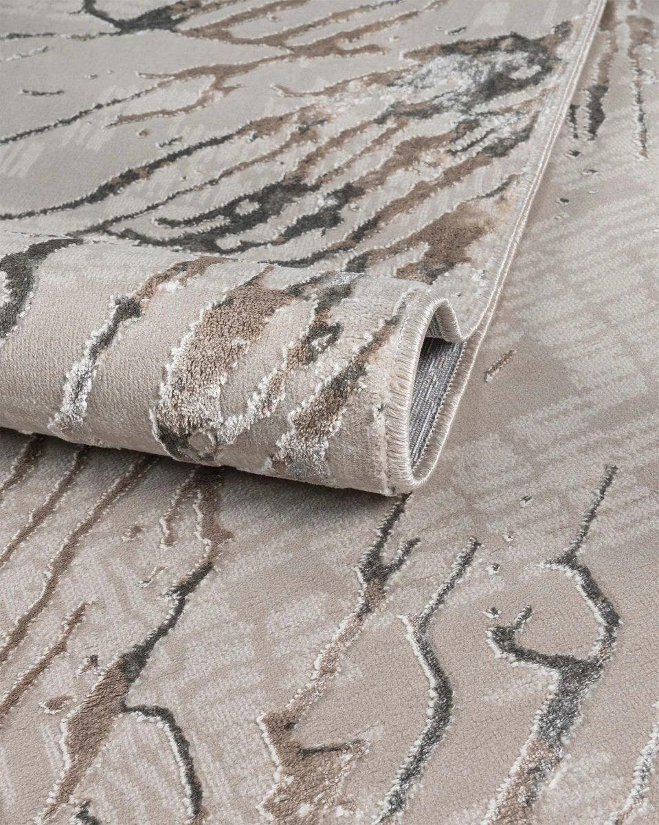 Alfombra Prada 1061A Beige Taupé Kodaz Carpet