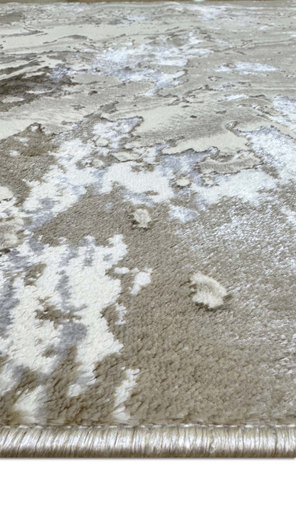 Alfombra Prada 1214A Beige Taupé Kodaz Carpet