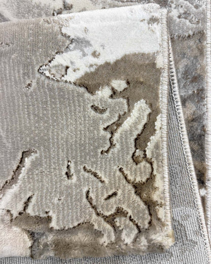 Alfombra Prada 1214A Beige Taupé Kodaz Carpet