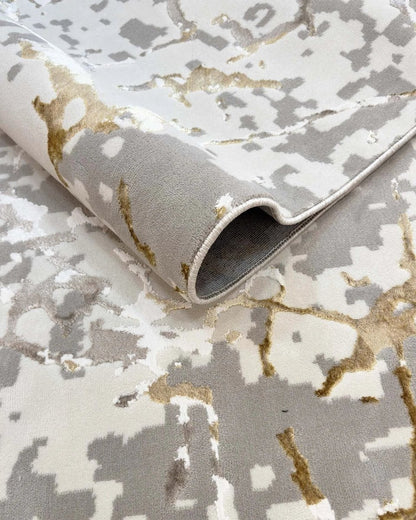 Alfombra Prada 372A Gris Dorado Kodaz Carpet
