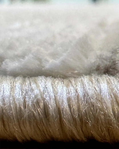 Alfombra Prada 386 Crema Plateado Kodaz Carpet