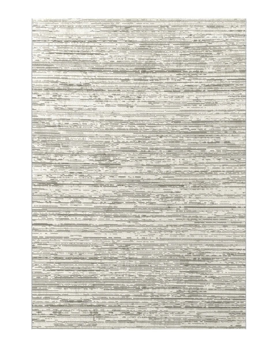 Alfombra Prada 386 Crema Plateado Kodaz Carpet
