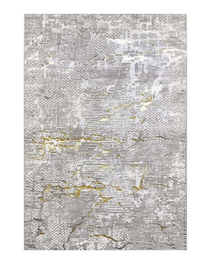 Alfombra Prada 698A Gris Dorado Kodaz Carpet