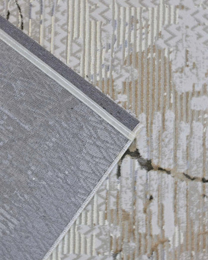 Alfombra Prada 698A Beige Taupé Kodaz Carpet