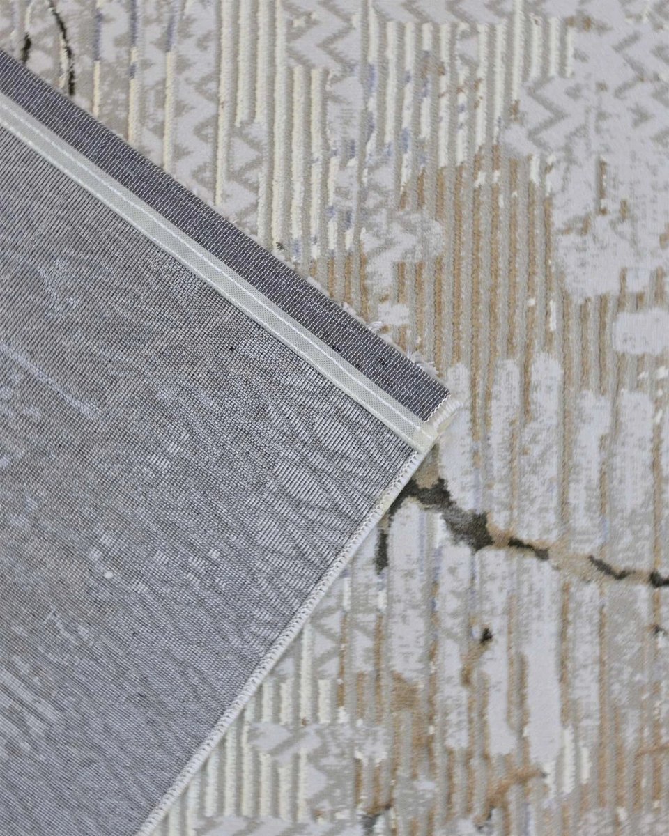 Alfombra Prada 698A Beige Taupé Kodaz Carpet