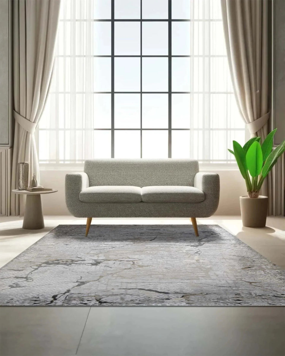 Alfombra Prada 698A Beige Taupé Kodaz Carpet