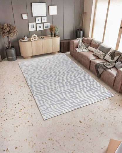 Roma 0023A Blanco Gris | Alfombra - Kodaz CarpetKodaz Carpet