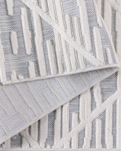 Roma 0024A Blanco Gris | Alfombra - Kodaz CarpetKodaz Carpet