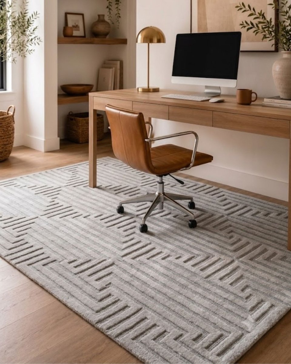 Roma 0025 Blanco Gris - Kodaz CarpetKodaz Carpet