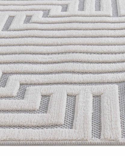 Roma 0025A Blanco Gris | Alfombra - Kodaz CarpetKodaz Carpet