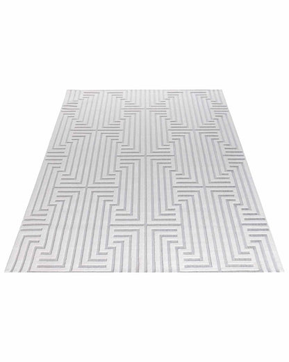 Roma 0025A Blanco Gris | Alfombra - Kodaz CarpetKodaz Carpet