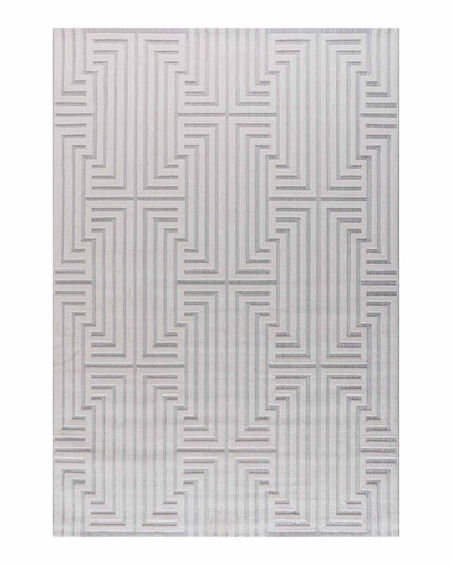 Roma 0025A Blanco Gris | Alfombra - Kodaz CarpetKodaz Carpet