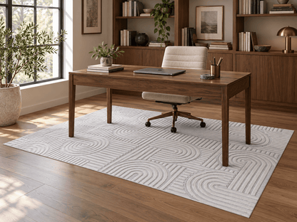 Roma 0026 Blanco Gris - Kodaz CarpetKodaz Carpet