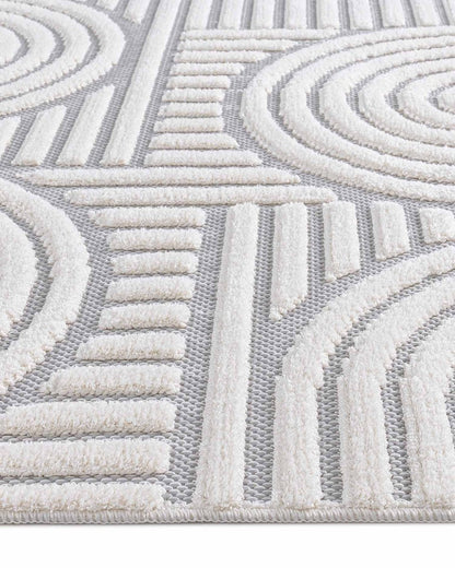 Roma 0026A Blanco Gris | Alfombra - Kodaz CarpetKodaz Carpet