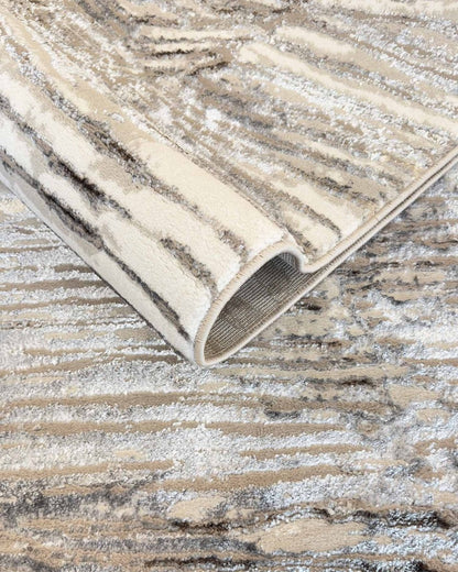 Alfombra Sigma 245B Café Plateado Kodaz Carpet