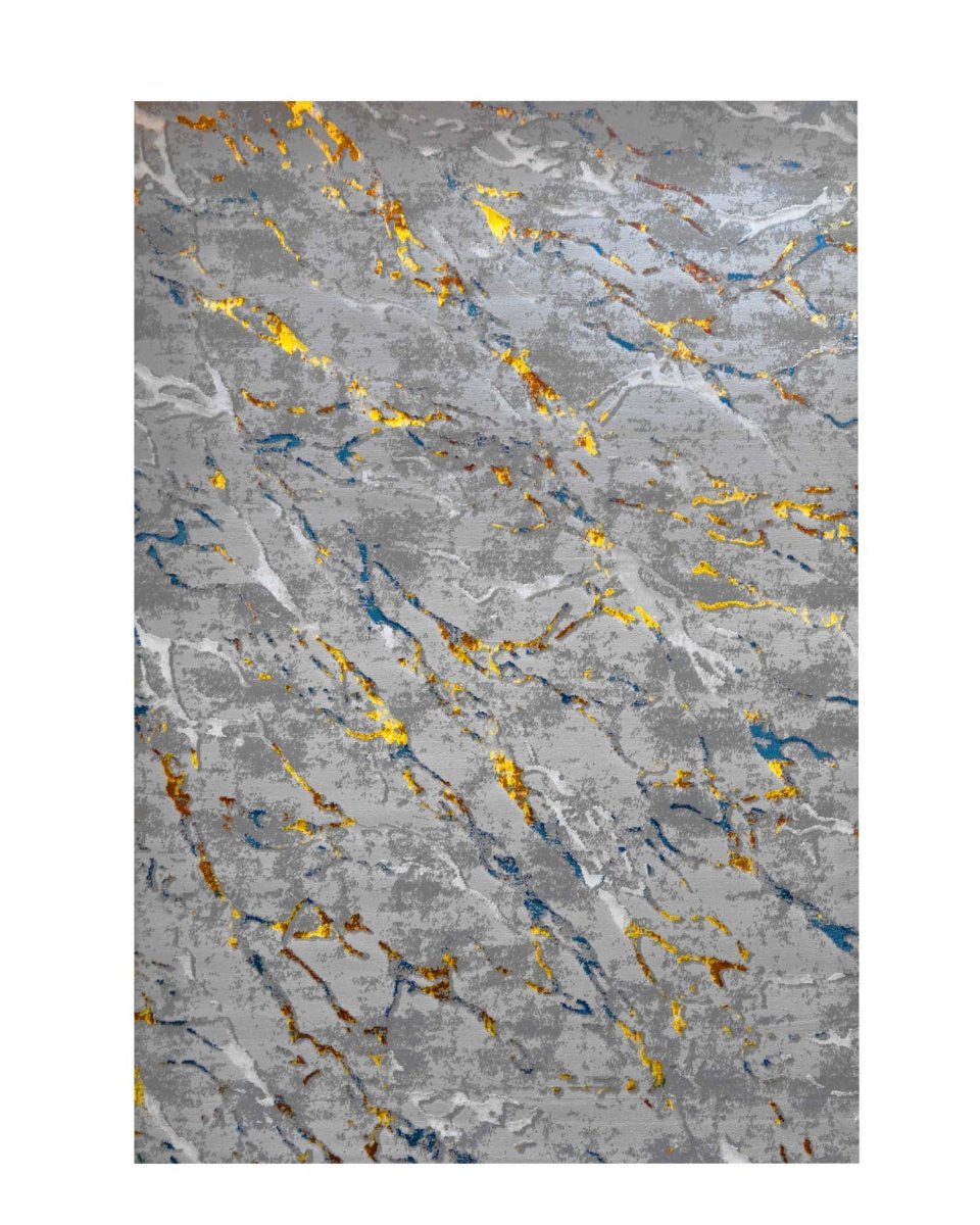 Zeta 428A Gris Azul | Alfombra Kodaz Carpet