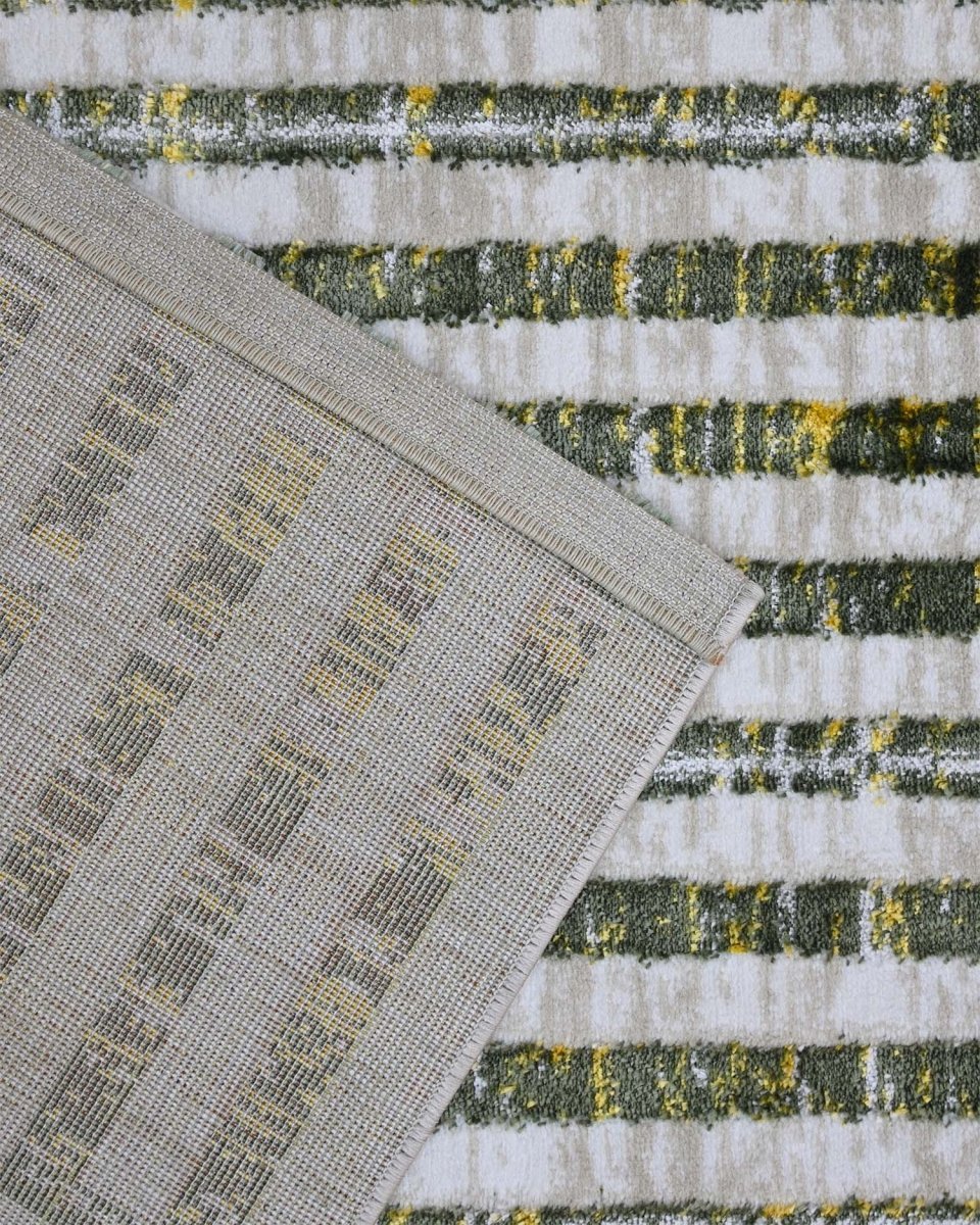 Zeta 487A Beige Verde | Alfombra Kodaz Carpet