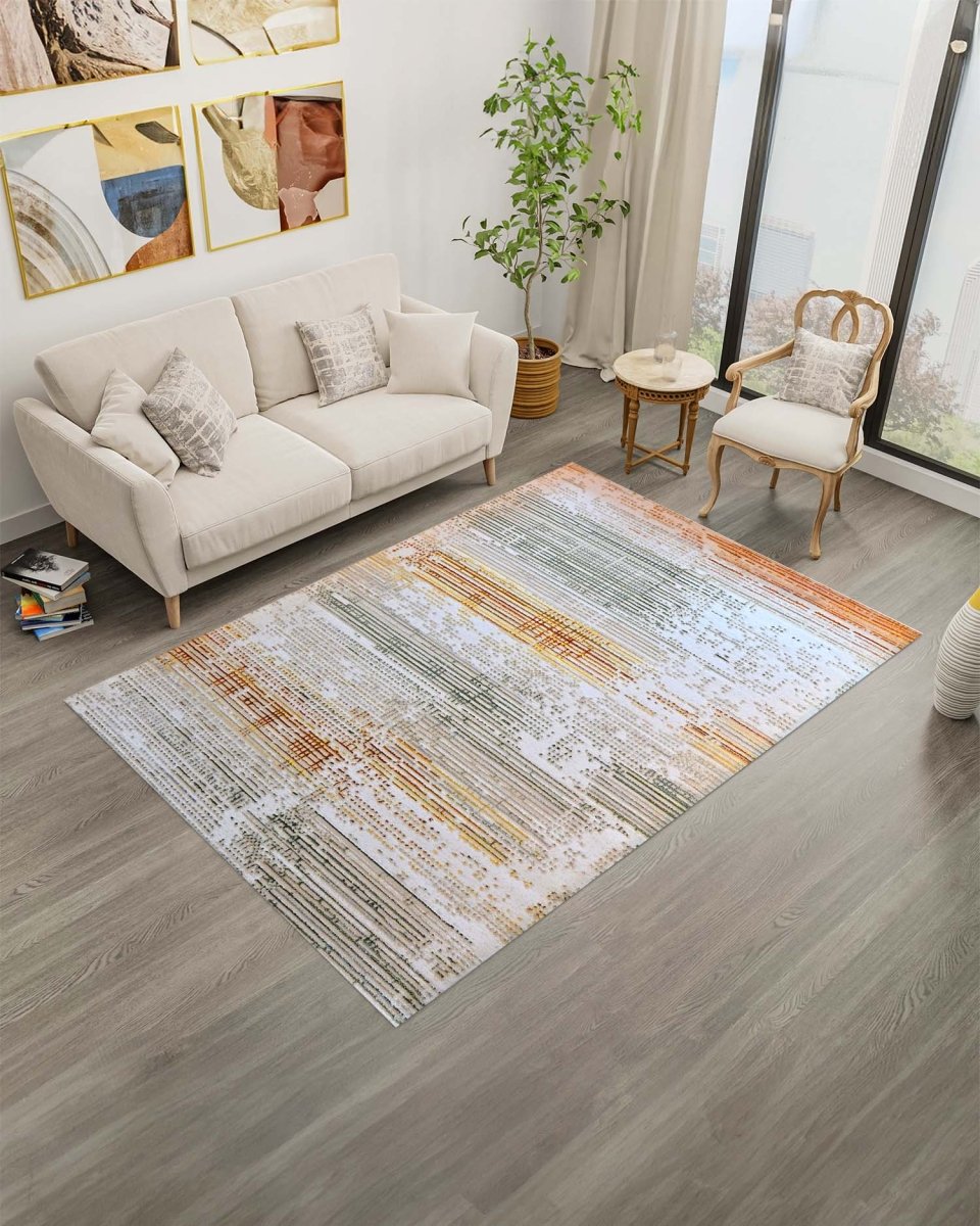 Zeta 523A Beige Terracota | Alfombra Kodaz Carpet